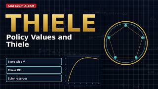 SOA Exam ALTAM - Problem Guide: Policy Values and Thiele