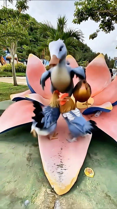 Ayamnya jadi bebek lucu