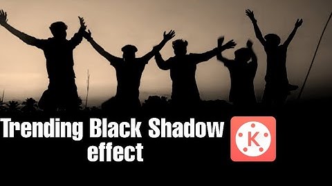 How to edite black Shadow effect in kinemaster app link in discription 👇