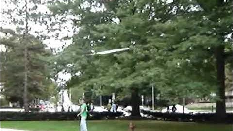 Early model Houghton Hoburg monocopter flight tests