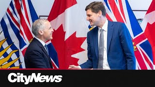 Carney and Eby meet to help ease tensions over proposed pipeline