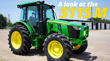 Jaký výkon má traktor John Deere 5115M?
