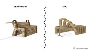 Takkenbank Uto For Dutch Design Week 2022