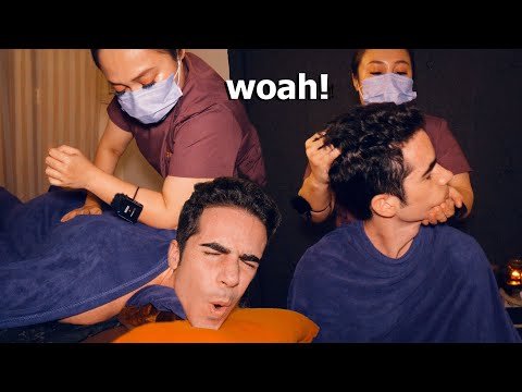 ASMR: MASSAGGIO Malesiano INTENSO sulla SCHIENA e COLLO!