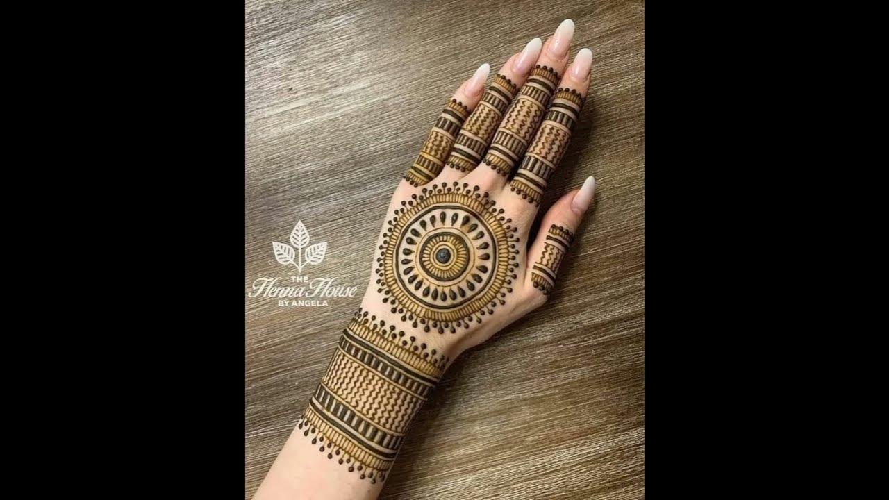 Latest Gol Tikki Mehndi Designs#youtube #youtubeshorts #ytshorts ...