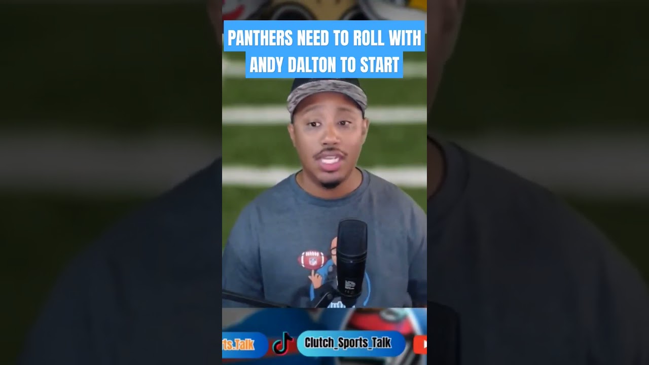 Panthers need to start Andy Dalton #carolinapanthers #bryceyoung #nfl #shorts #nflnews #nflrumors Panthers need to start Andy Dalton #carolinapanthers #bryceyoung #nfl #shorts #nflnews #nflrumors