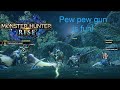 Monster Hunter Rise Demo / Casual Light Bowgun Gameplay