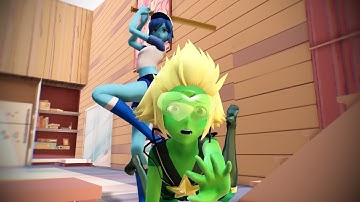 Peridot regenerates as a Crystal Gem [Steven Universe animation]