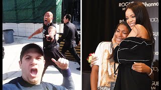 Famous People and Celebrities Surprising Fans By Being Nice Moments