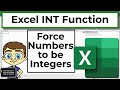 The excel int function