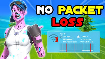 How To Get 0 PACKET LOSS in FORTNITE & Get 0 Ping
