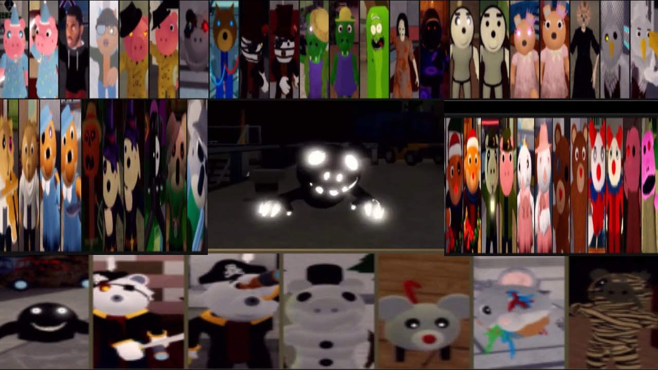Piggy APRP The Return: All Badge Morph jumpscares