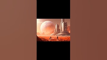 I asked AI: What Will the 2523 Human Mars Colony look like? [Part 1] #shorts