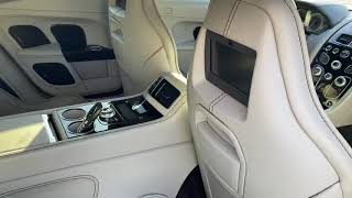 2016 Aston Martin Rapide A backseat