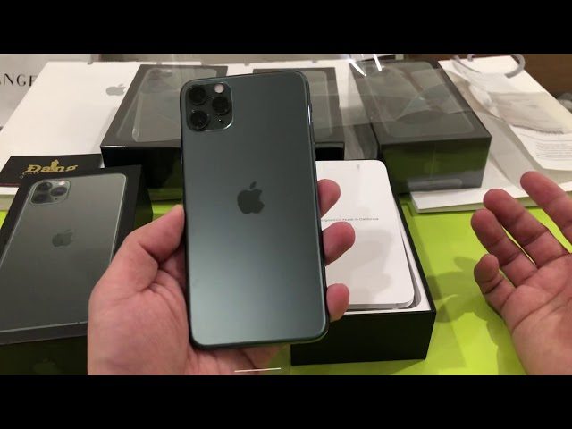 Đập Hộp Review Iphone 11 Pro Max của Mỹ | Iphone 1 Sim và Iphone 2 Sim | Thiên Đường Hàng Hiệu