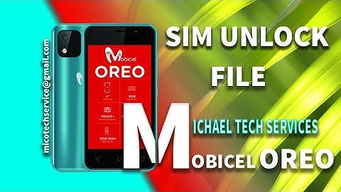 MOBICEL OREO - FILE UNLOCK SIM