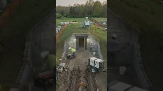 Basic Survival Bunker Before Upgrade...!! #bunker #contructions #engineering #underground #aishorts