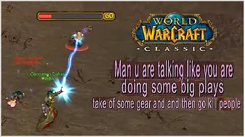 Priest Gets ANGRY WHISPERS in PvP | WoW Classic