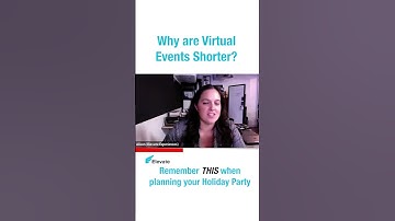 Why are Virtual Events Shorter? #Shorts