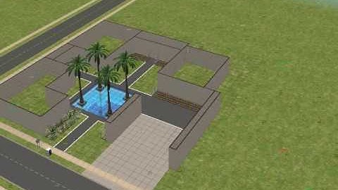 Sims 2 mini Hotel: The Building of