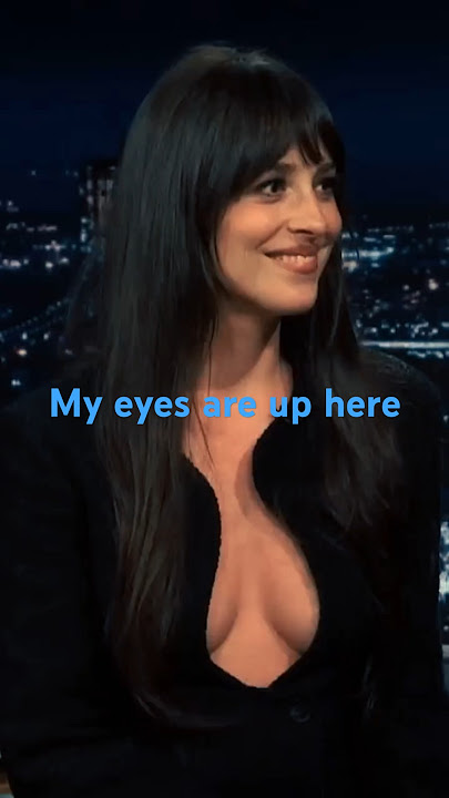 Jimmy Fallon Couldn’t Stop Looking 👀#JimmyFallon #DakotaJohnson #FallonTonight #CelebrityShorts
