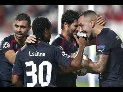 Μπενφίκα 1-1 Ολυμπιακός (Μόνο τα ΓΚΟΛ)