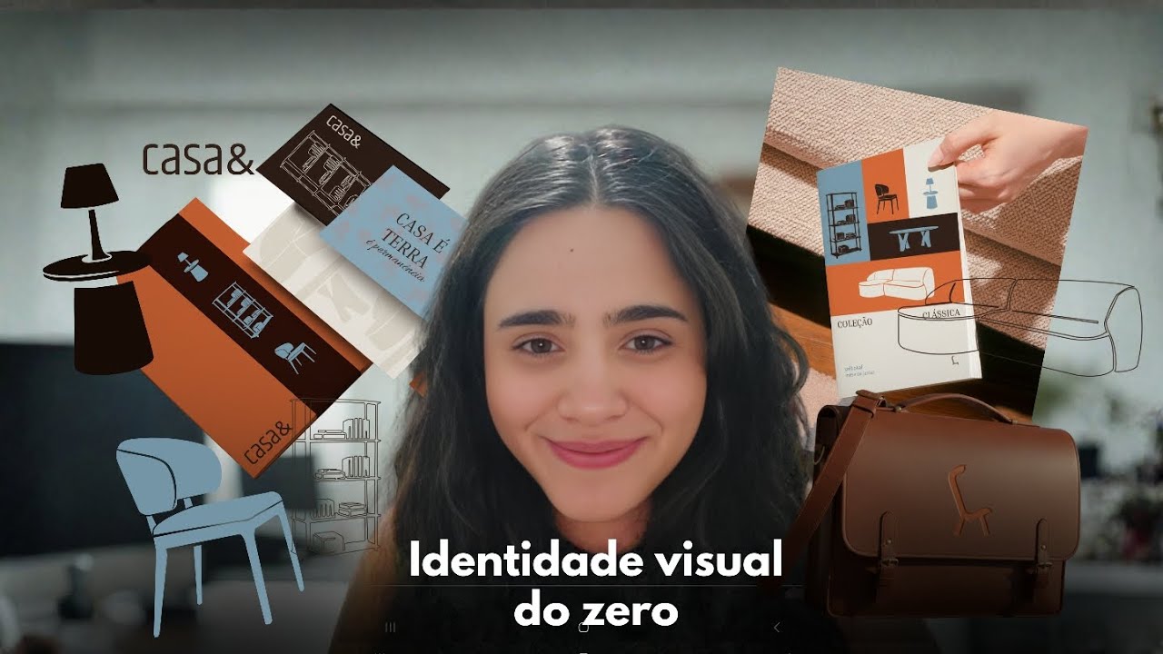 Criando identidade visual do zero de uma loja ( logo, motion design, processo criativo)