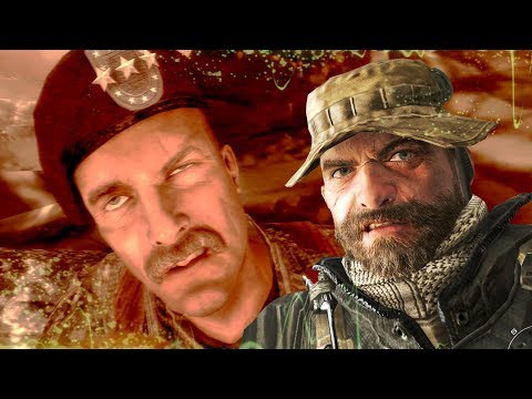 Видео: [Пасхальный обзор Modern Warfare 2] ФИНАЛ и онямэ-битва Прайса с Шепардом