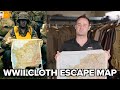 Wwii cloth escape map