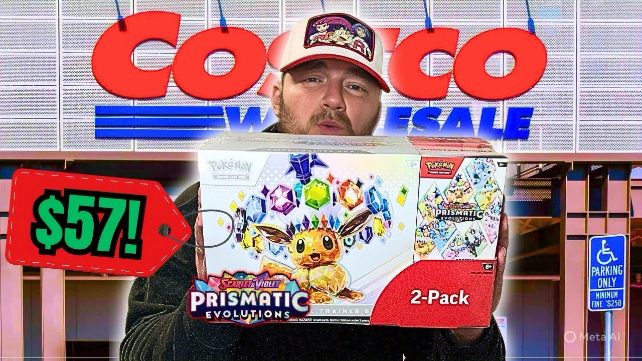 Costco Pokemon Prismatic Evolutions Bundle Opening So You Don't