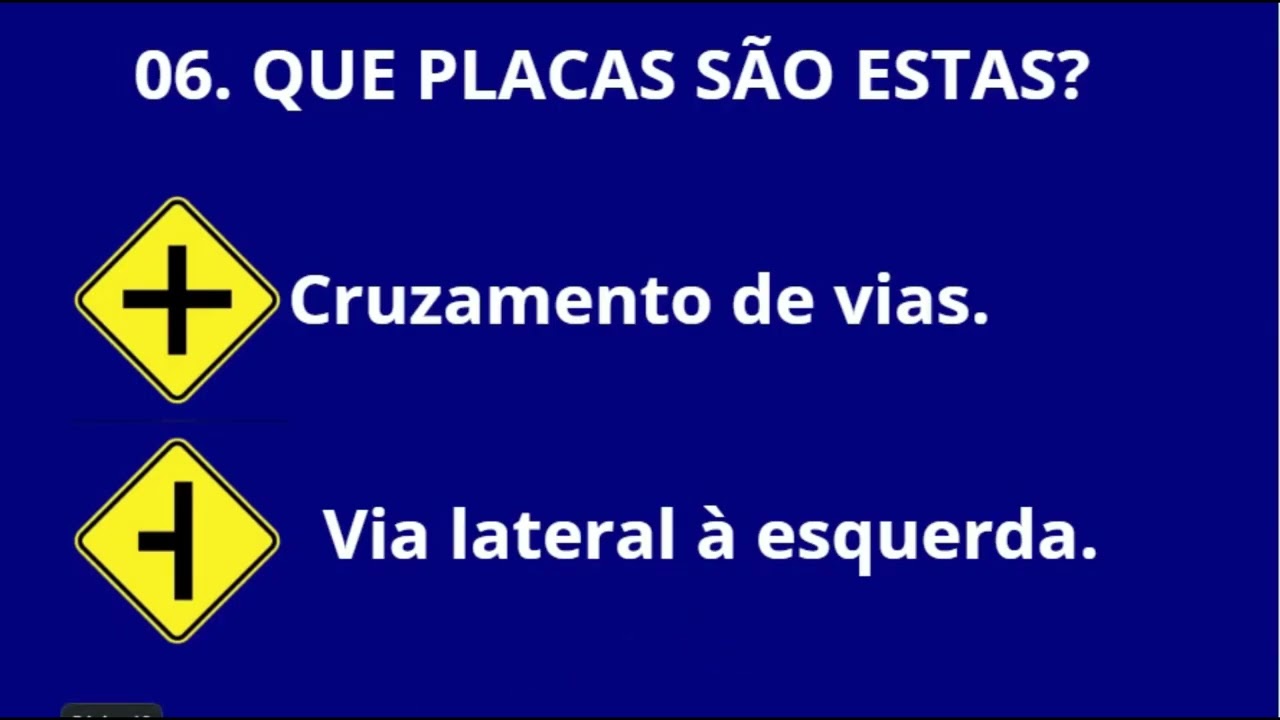 SIMULADO DE PLACAS DE ADVERTÊNCIA: 35 QUESTÕES COMENTADAS COM DICAS INFALÍVEIS