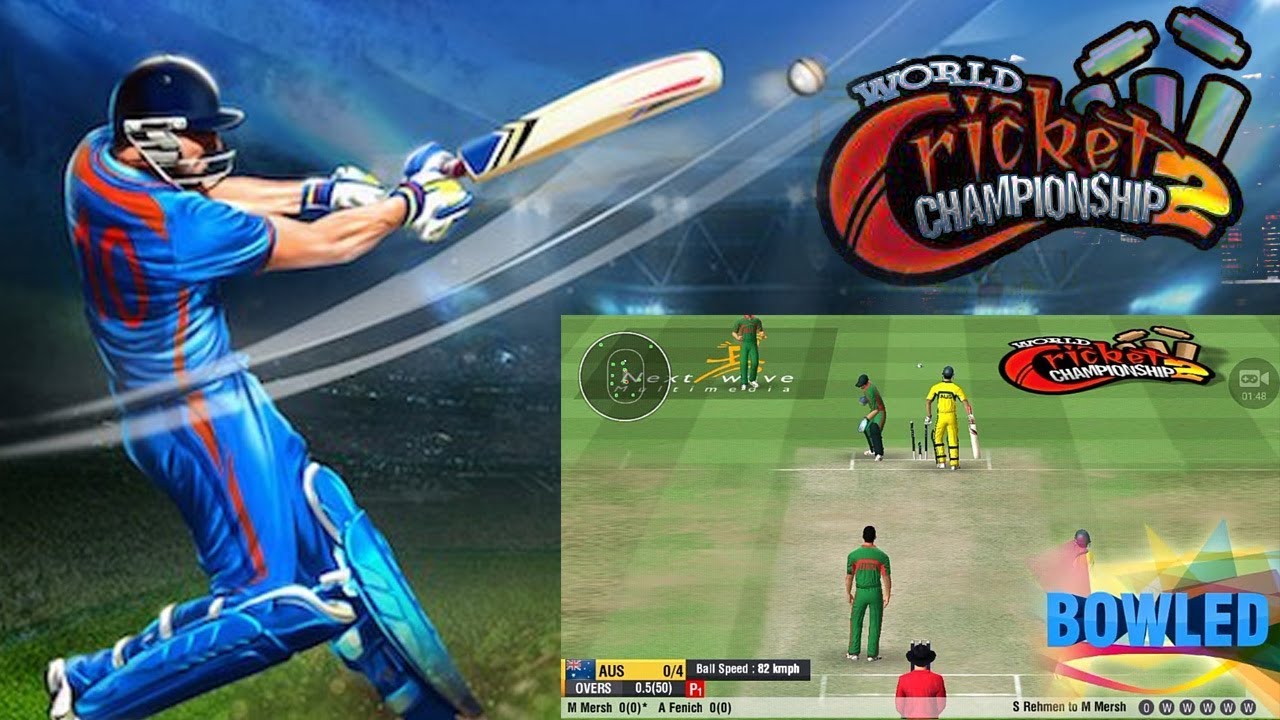 Cricket games 2017 Gameplay | World Cricket Championship 2 | World class graphics cricket games