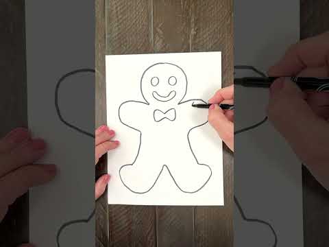 Draw a Gingerbread