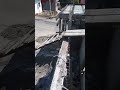 Terminando de colar loza de casa, el mirador