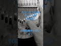 カリンバ 19日目 テルーの唄 谷山浩子 kalimba song of Teru.