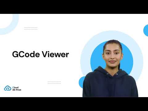 Cloud 3D Print's G-Code Viewer