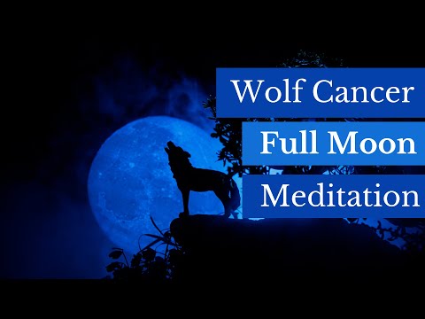 January Full Wolf Moon Guided Meditation: Relax & Let Go