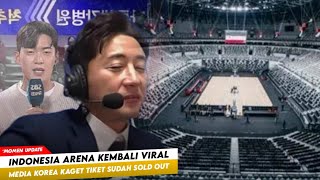 Jadi Tamparan V League ! Media Korea Sebut Vanue Indonesia Arena Sangat Mengerikan