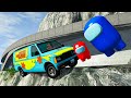 Cliff Drops #54 - BeamNG DRIVE | SmashChan