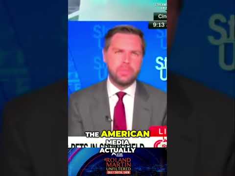 JD Vance ADMITS