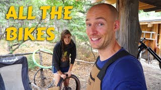 FIXING ALL THE BIKES -- Mid-Season Maintenance Vlog