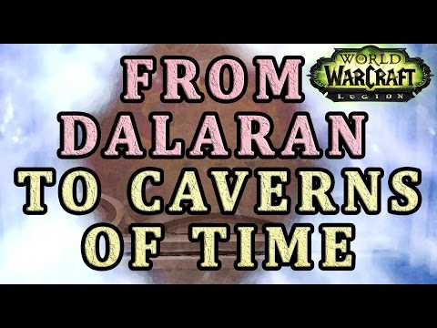 How to get from Dalaran to Caverns of Time WoW