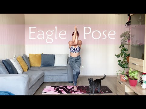 Eagle Pose ┃ არწივის პოზა ┃ Garudasana ┃ იოგას საწყისები ქართულად ┃