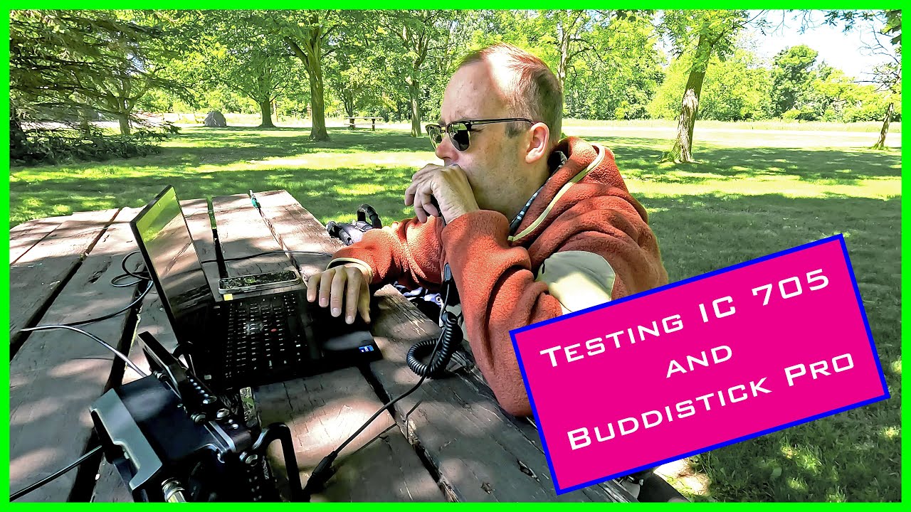 POTA At US-5579 with Icom IC-705 and Buddistick Pro - YouTube