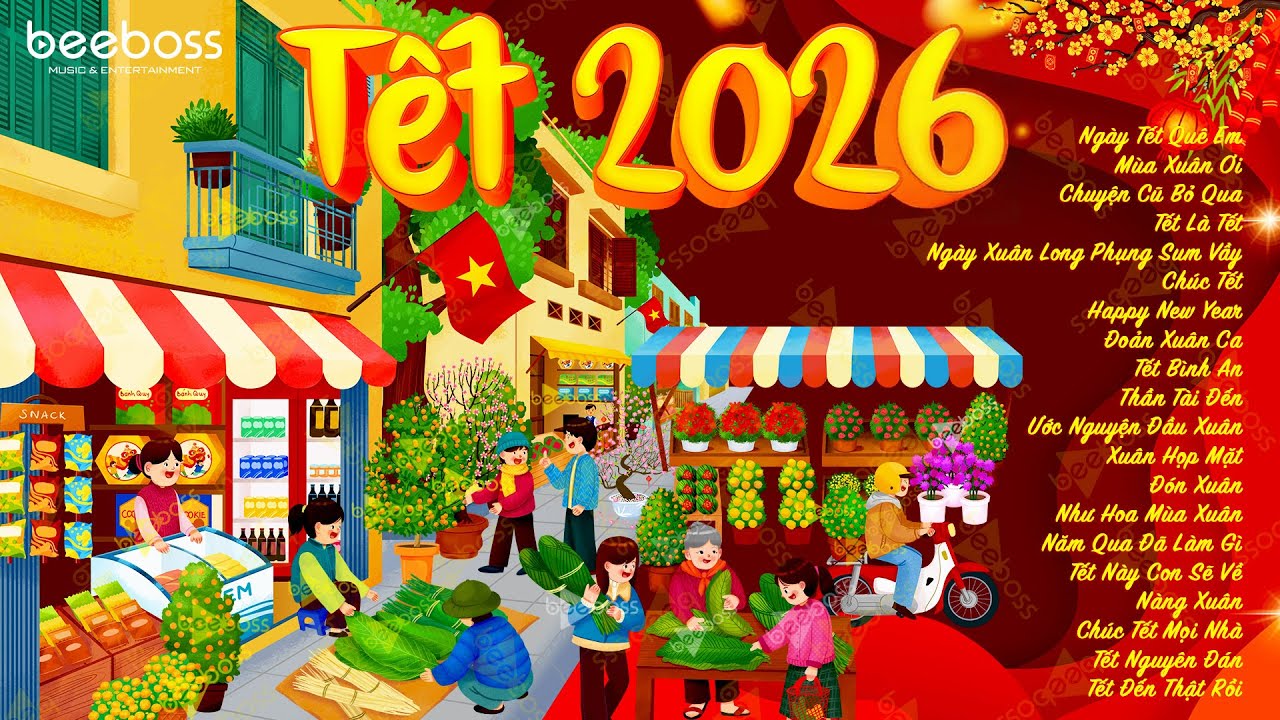 Tết Tết Tết Tết Đến Rồi, Xuân Xuân Ơi Xuân Đã Về - Nhạc Tết 2026 Remix, LK Nhạc Xuân EDM Hay Nhất