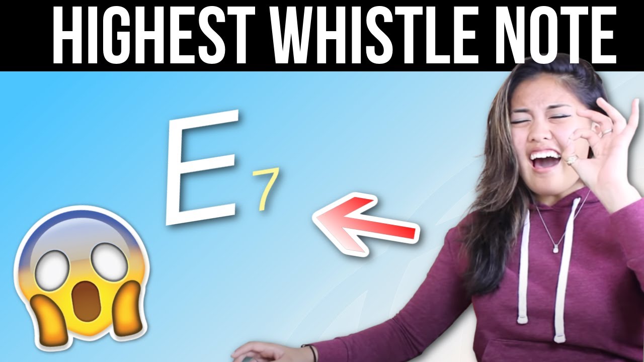 I Hit My Highest Whistle Note By Accident… YouTube