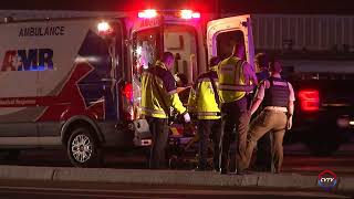 Motorcyclist involved in hit and run crash