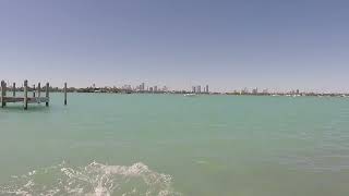 Miami Waterfront Calm View - Screensaver Video for Relaxation