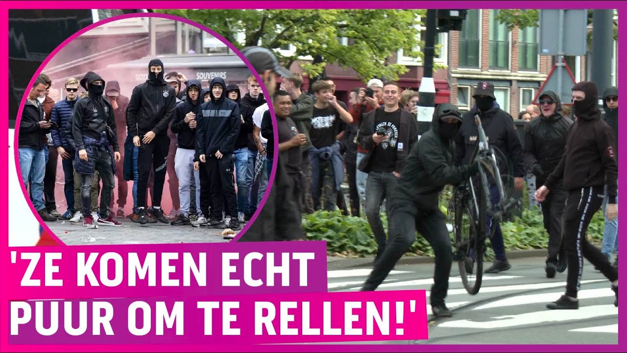 Woeste Ajax-fans vallen politiebureau aan!