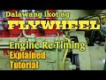 Flywheel 720-Degrees | Tappet Clearance Adjustment of 6 Cylinder Marine Diesel Engine